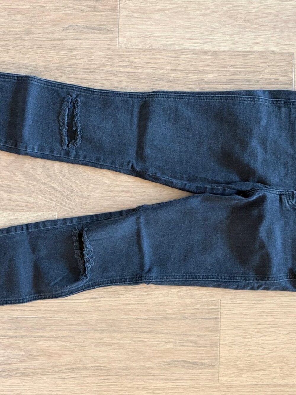 Free People Faded Black Studded Skinny Jeans